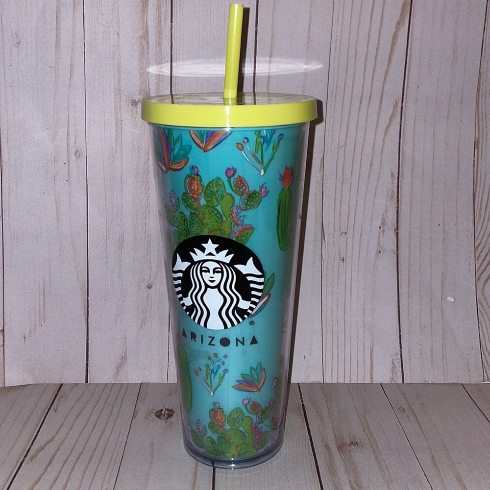 STARBUCKS 24oz Tumbler Been There Series ARIZONA Cactus Cacti Venti 2021